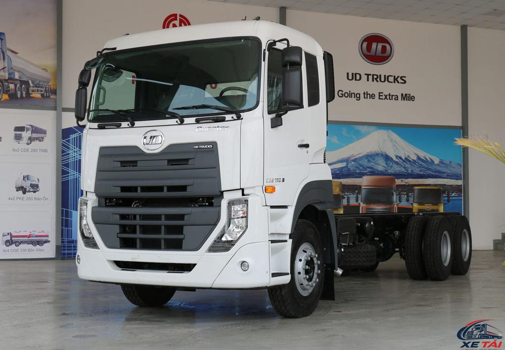 Xe tải 3 chân UD Trucks CDE 280 – WB5600 & WB6300